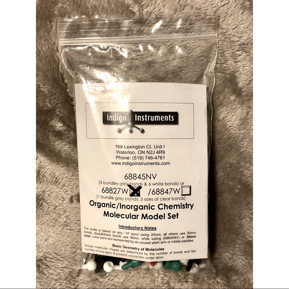 Organic/Inorganic Chemistry Molecular Model Set - Picture 1 of 3